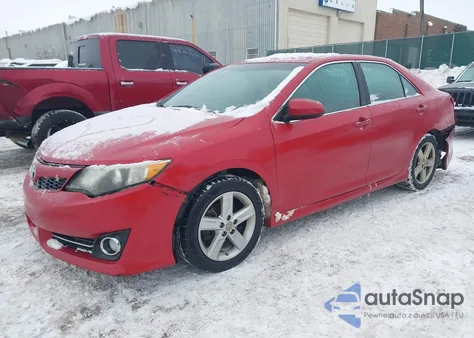 2012 Toyota Camry Se из США, поврежденный, VIN 4T1BF1FK6CU545134